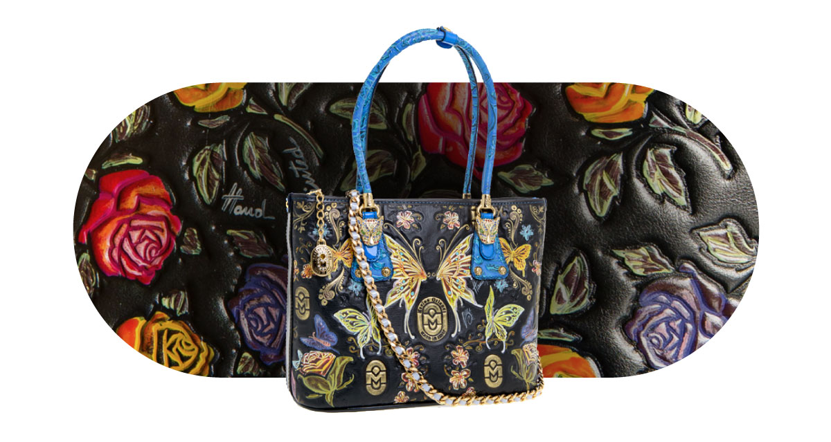 New Arrivals by Marino Orlandi Artisan Hand Painted Bags - Designer Italian  Bags