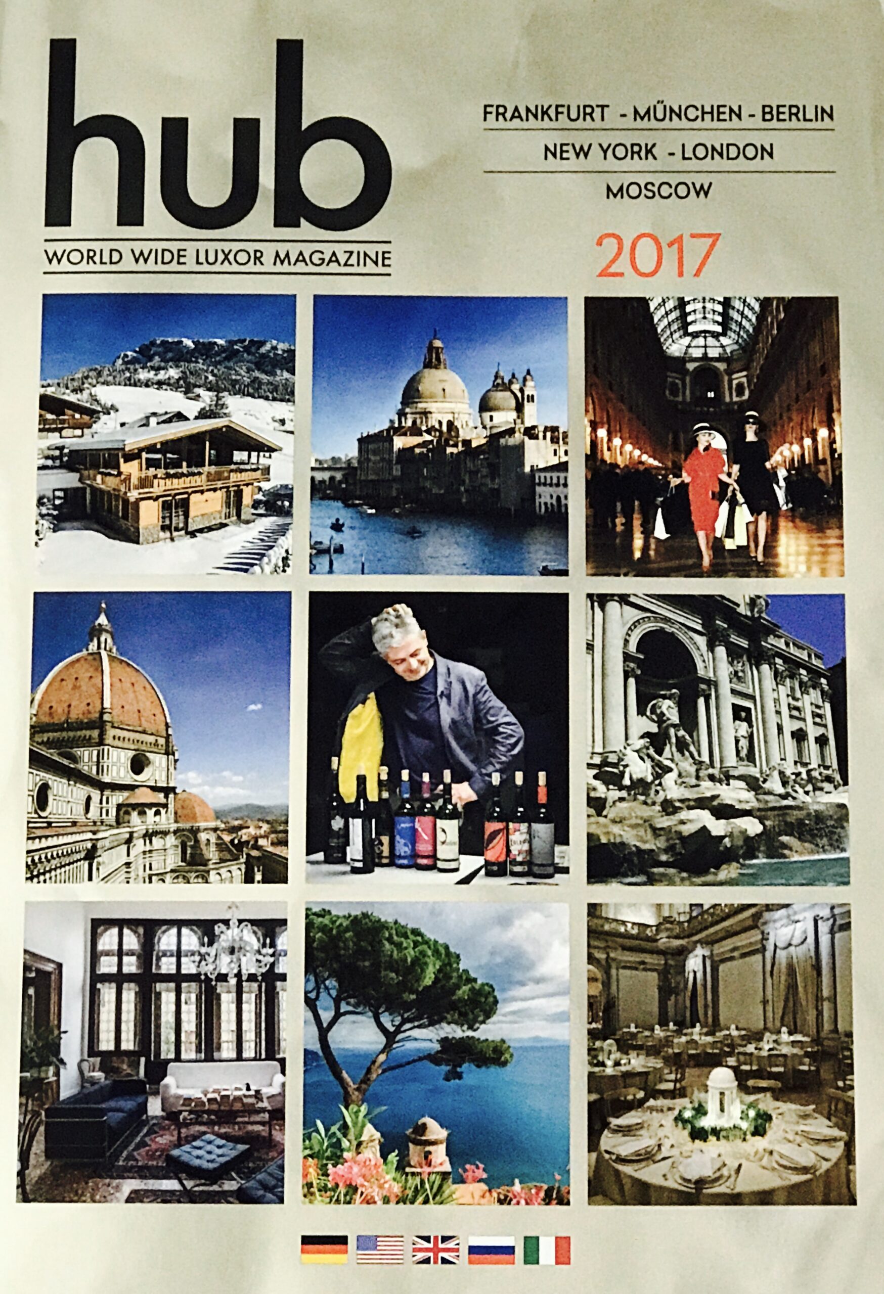 Hub World wide Luxor Magazine 2017 Marino Orlandi